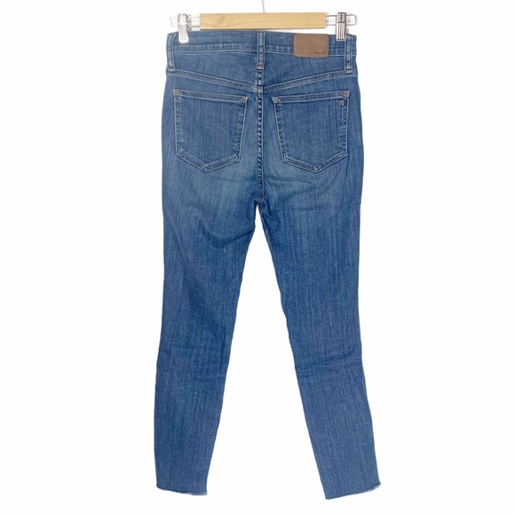 🎁 2/$20 Madewell 10” High Rise Skinny Button Fly Jeans 25 - Picture 5 of 13